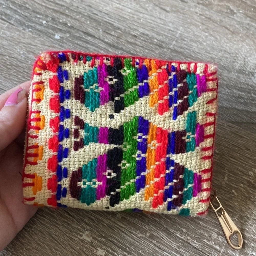 Woven Aztec Design Coin 👛 Purse/Wallet
